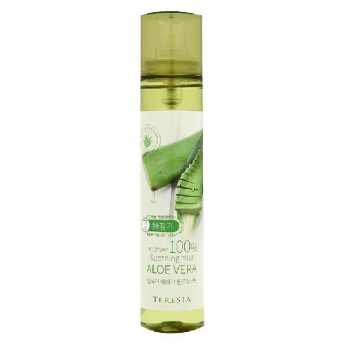 Pure Aloe Vera Soothing Moisture Mist, Convenient Spray Moisturizer for All Skin, 120ml (4.1oz)